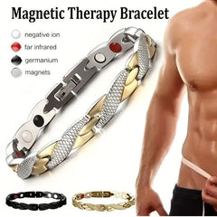 Men's Magnetic Bracelet with Healing Therapy