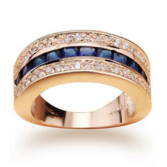 Men's Sapphire Ring - Party Favor Jewelry