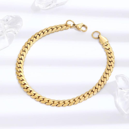 Men's Stainless Steel Cuban Link Bracelet 8 26inch
