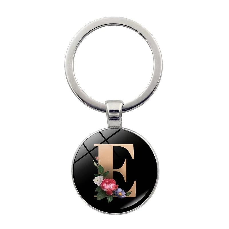 Crystal Gem Flower Key Chain Pendant for Women