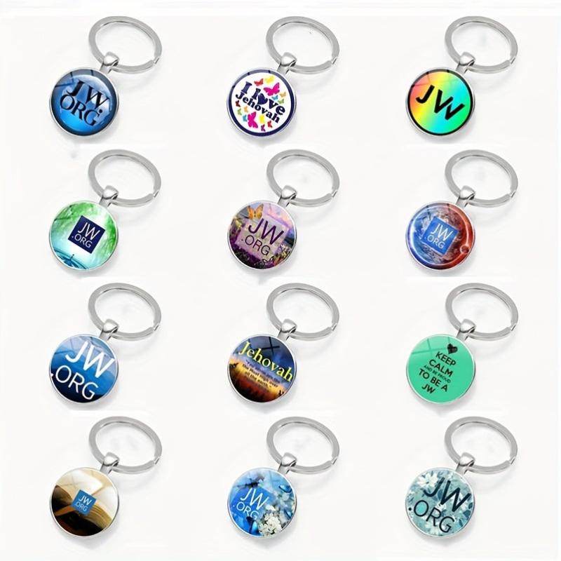 JW.org Keychain Christian Key Ring Bag Charm Gift