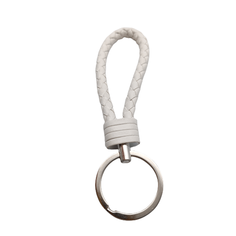 Woven Leather Rope Key Chain Car Key Chain Couples Bag Clothing Accessories