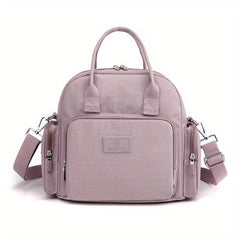 Casual Nylon Crossbody Bag Multifunctional Backpack
