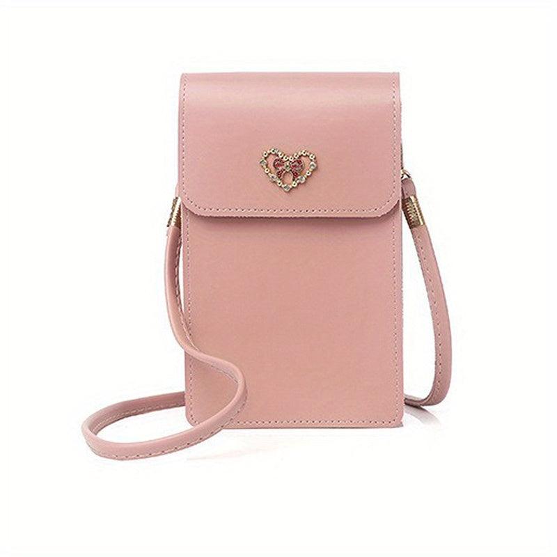 Solid Flap Crossbody Bag Women's Shoulder Bag