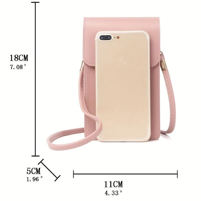 Solid Flap Crossbody Bag Women's Shoulder Bag