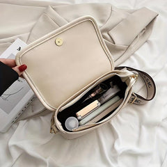 Colorblock Flap Bag Square Shoulder Bag