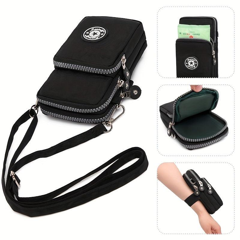 Zipper Phone Bag Small Coin Purse Versatile Shoulder Bag