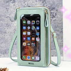 Mini PU Leather Crossbody Bag for Women