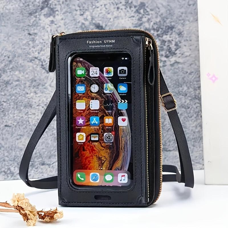 Mini PU Leather Crossbody Bag for Women