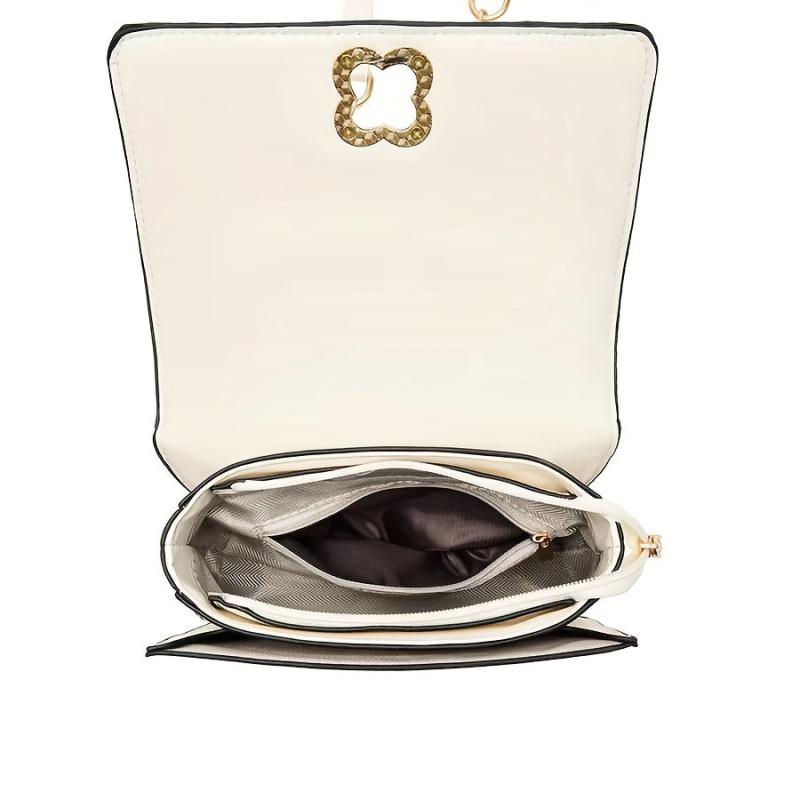 Rhombus Embossed Crossbody Bag Quilted Shoulder Bag