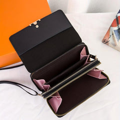 Minimalist Square Shoulder Bag with Detachable Strap