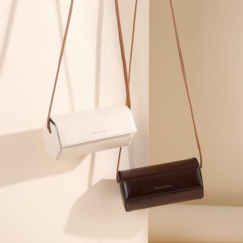 Hexagonal Shoulder Bag Flap Crossbody Purse