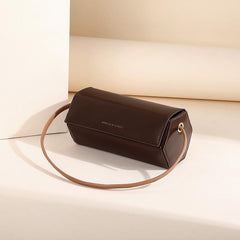 Hexagonal Shoulder Bag Flap Crossbody Purse