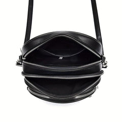 Small PU Leather Crossbody Bag Square Shoulder Bag