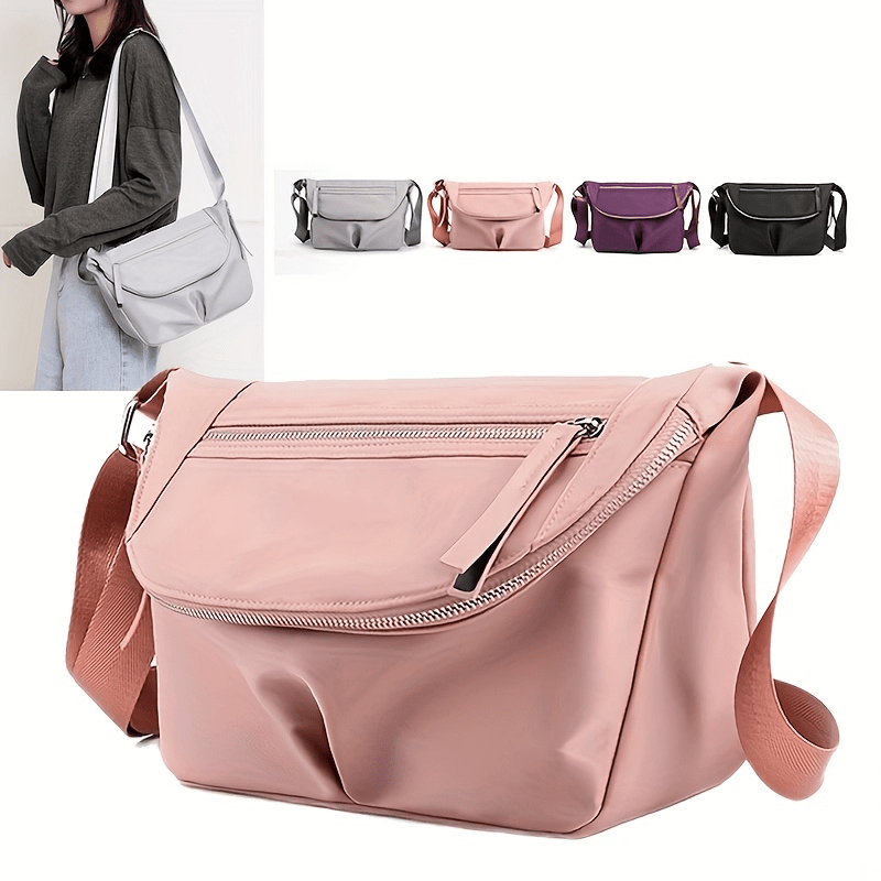Nylon Crossbody Bag Shoulder Bag for Elderly Women