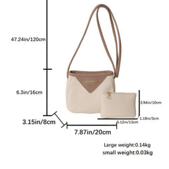 Crossbody Bag PU Leather Shoulder Phone Bag Women's Casual Handbag