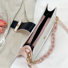 Pink Purple Crossbody Hobo Bag Candy Shoulder Bag