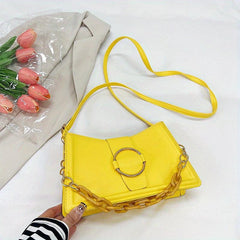 Pink Purple Crossbody Hobo Bag Candy Shoulder Bag