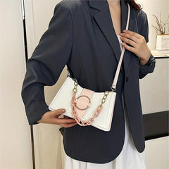 Pink Purple Crossbody Hobo Bag Candy Shoulder Bag