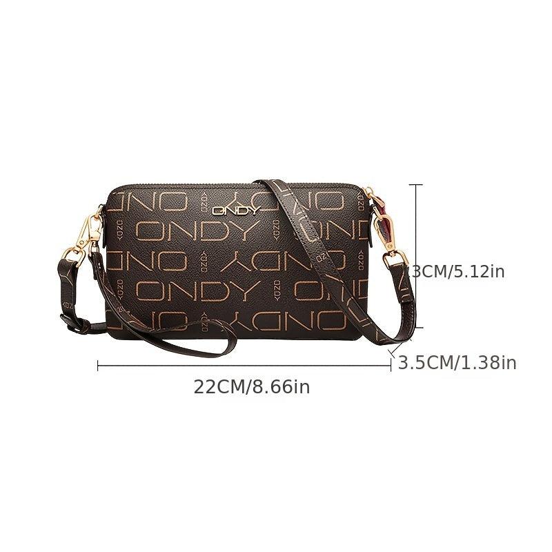 Vintage Pattern Clutch Wallet with Wristband & Strap