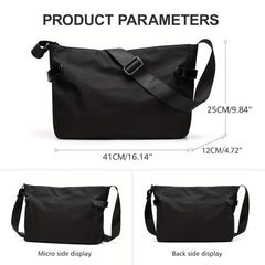 Large Capacity Hobo Bag Crossbody Tote Handbag