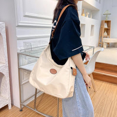 Vintage Hobo Bag Large Capacity Nylon Crossbody Women's Handbag