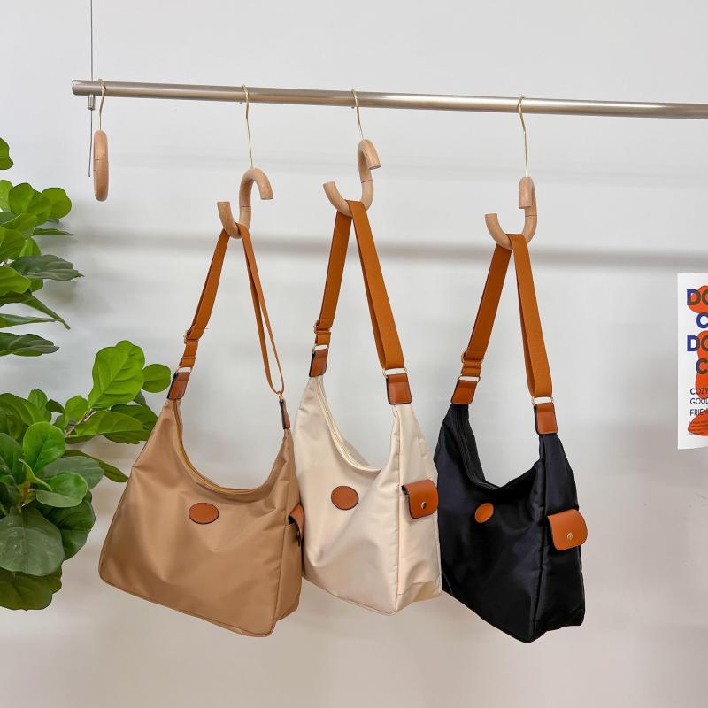 Vintage Hobo Bag Large Capacity Nylon Crossbody Women's Handbag
