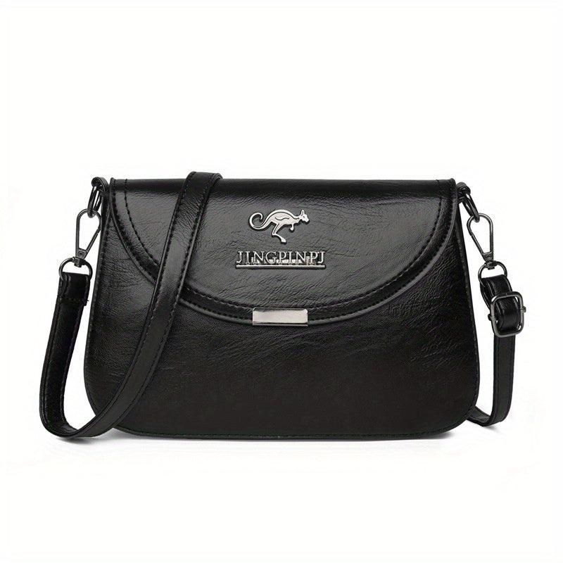 Vintage Square Shoulder Bag Crossbody Purse