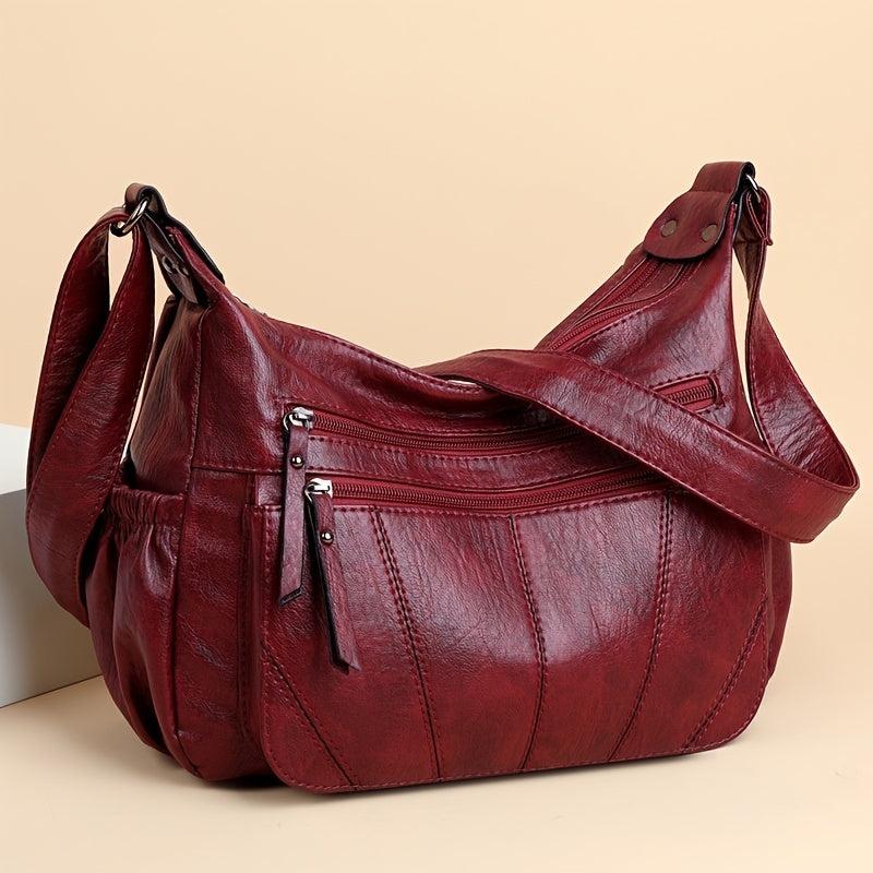 Large Capacity Handbag Adjustable Straps Shoulder Bag
