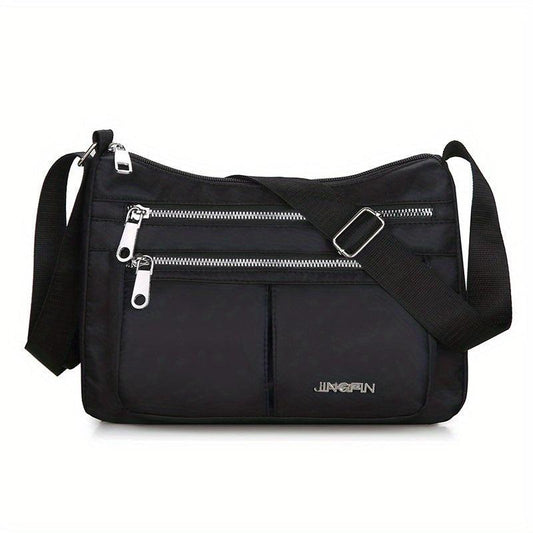Minimalist Zipper Hobo Shoulder Bag for Women