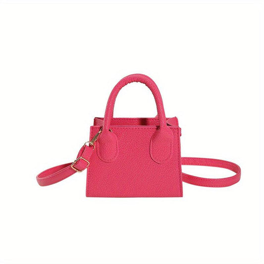 Minimalist Solid Small Bag Crossbody Satchel All Match Square