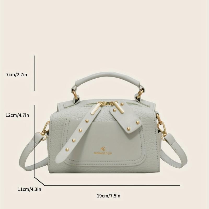 Solid Crossbody Bag Women's Niche Bag For Work