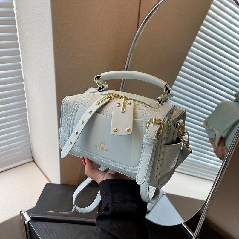 Solid Crossbody Bag Women's Niche Bag For Work