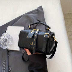 Solid Crossbody Bag Women's Niche Bag For Work