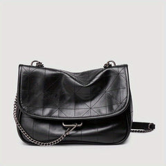 Niche Shoulder Bag Argyle Pattern Flap Chain Bag All Match Crossbody Bag