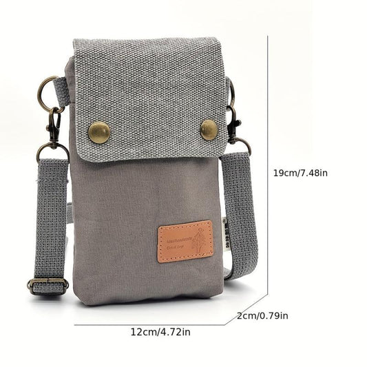 Mini Casual Square Bag Flap Crossbody Bag Versatile Shoulder Bag