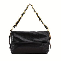 Classic Flap Square Shoulder Bag All Match Vintage Shoulder Bag Retro Pattern