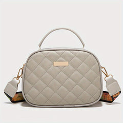 Argyle Quilted Crossbody Bag Shoulder Bag