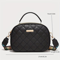 Argyle Quilted Crossbody Bag Shoulder Bag