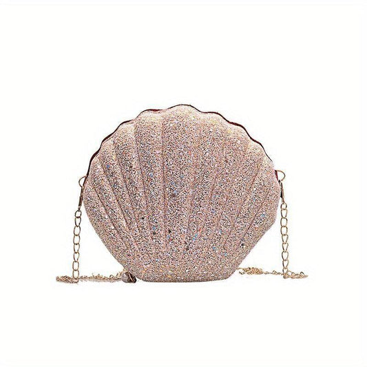 Shell Crossbody Bag PU Leather Women's Handbag Purse