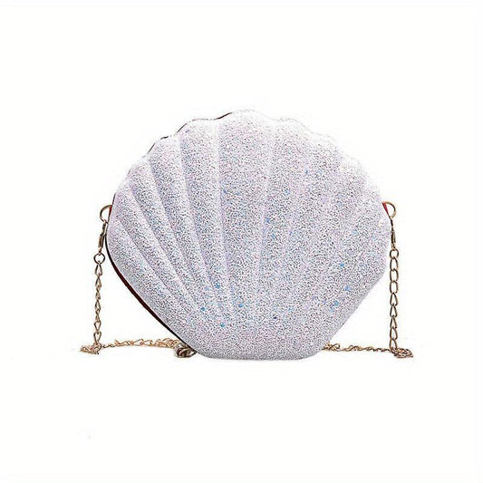 Shell Crossbody Bag PU Leather Women's Handbag Purse