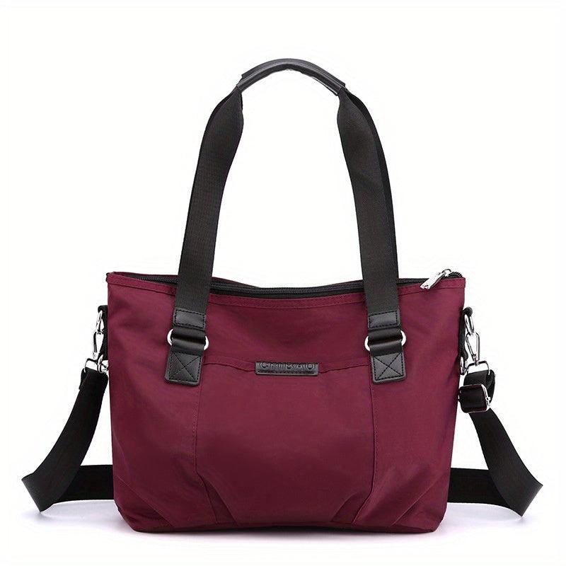 Minimalist Casual Shoulder Bag All Match Nylon Handbag Lightweight Crossbody Bag