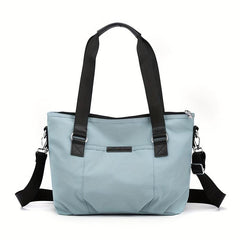 Minimalist Casual Shoulder Bag All Match Nylon Handbag Lightweight Crossbody Bag