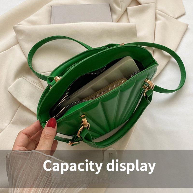 Shell Shaped Crossbody Bag Stylish Handbag & Shoulder Purse