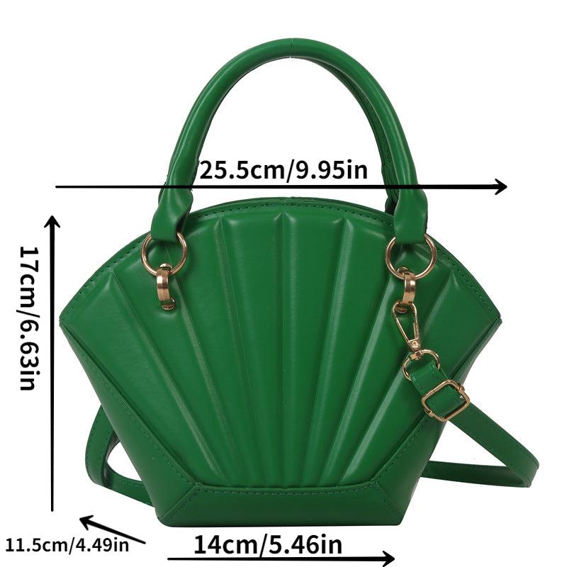 Shell Shaped Crossbody Bag Stylish Handbag & Shoulder Purse