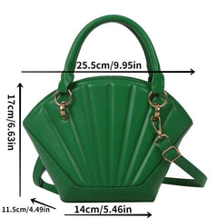 Shell Shaped Crossbody Bag Stylish Handbag & Shoulder Purse
