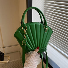 Shell Shaped Crossbody Bag Stylish Handbag & Shoulder Purse