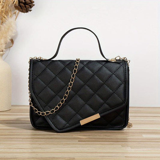 Quilted Square Crossbody Bag Fairy Handbag
