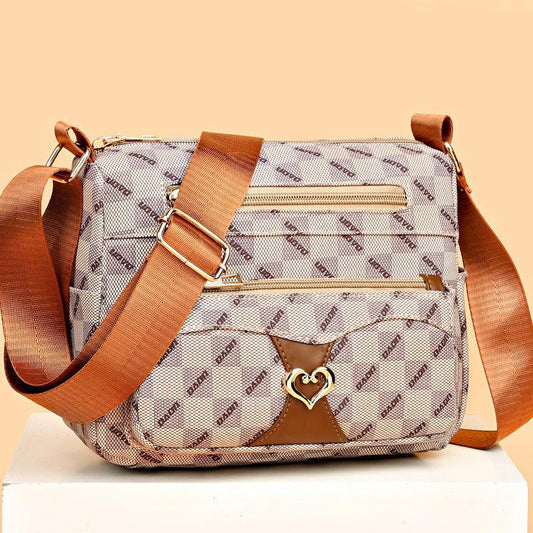 Vintage Soft Leather Shoulder Bag Casual Crossbody Purse