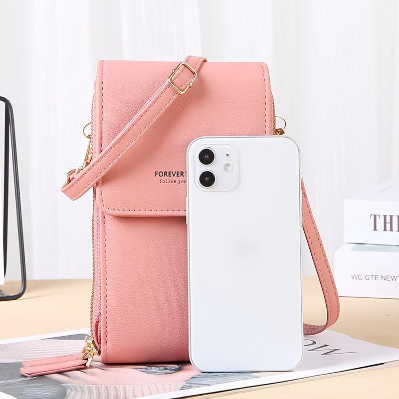 Touch Screen Mobile Phone Bag Mini Crossbody Purse